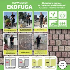 Fuga do kostki brukowej - różne kolory – Wysyłka kurierem