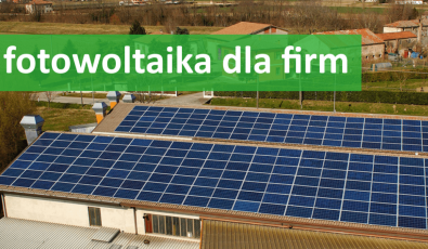 FOTOWOLTAIKA DLA FIRM