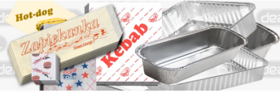 Opakowania dla artykułów gastronomicznych