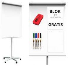 Wynajem Flipchartów z blokiem papierowym