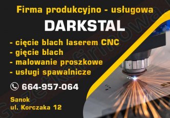 DARKSTAL Dariusz Kopiec. Bramy, konstrukcje metalowe.