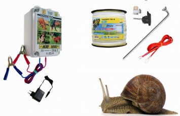 Zestaw pastucha na ślimaki 