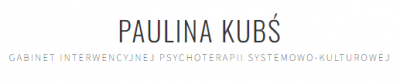 Paulina Kubś Psychoterapia