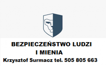 BEZPIECZEŃSTWO LUDZI I MIENIA KRZYSZTOF SURMACZ