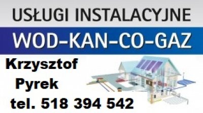 USŁUGI INSTALACYJNE WOD-KAN-CO-GAZ
