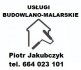 USŁUGI BUDOWLANO-MALARSKIE Piotr Jakubczyk