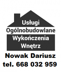 NOWAK DARIUSZ USŁUGI OGÓLNOBUDOWLANE