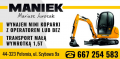 MANIEK - PRACE ZIEMNE I PRZYŁĄCZENIOWE