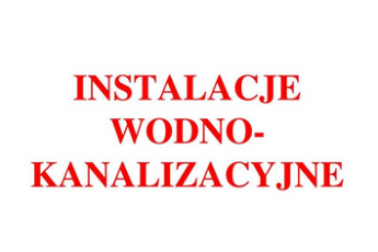  Instalacje wodno-kanalizacyjne
