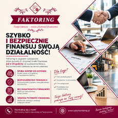 Faktoring – szybka poprawa płynności finansowej.