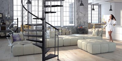 Schody kręcone do samodzielnego montażu