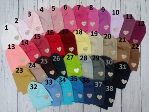 czapka z kominem dziewczęca 