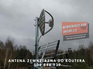 Montaż anten LTE