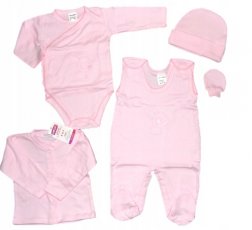 Wyprawka niemowlęca Lux MROFI 5szt.  56 i  62