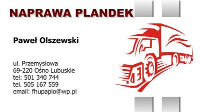 PAPIO SERWIS PLANDEK