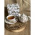Tea for One porcelanowy /Filiżanka z dzbankiem i spodkiem PTASZ