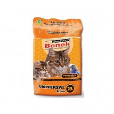 Super Benek Naturalny - żwirek dla kota zbrylający 25l