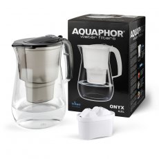 Dzbanek Filtrujący Wodę Z Wkładem Aquaphor Onyx  Czarny4,2l