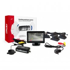Zestaw czujników parkowania tft01 4,3" z kamerą