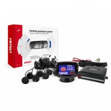 Zestaw czujników parkowania cofania led-graf 8 sensorów czarne