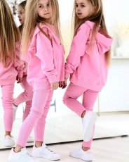 komplet trzy części dres dziewczęcy 