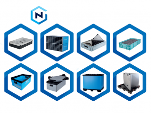 Opakowania transportowe z tworzyw sztucznych