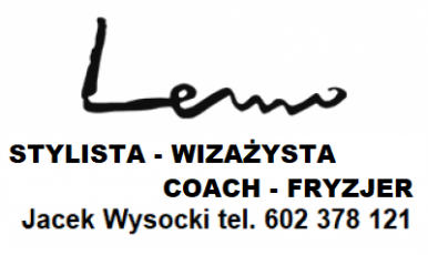 STYLISTA, WIZAŻYSTA, COACH, FRYZJER Jacek Wysocki