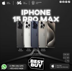 SALES INSTALLMENT BRAND NEW ORIGINAL APPLE IPHONE 15 PRO MAX NOW