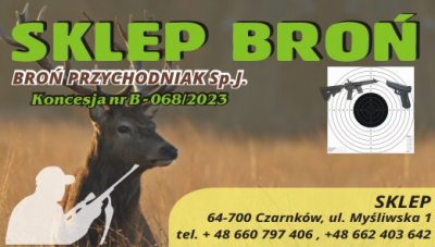 BROŃ I AMUNICJA PRZYCHODNIAK SKLEP KONCESJONOWANY