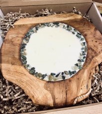 RYTUALNE ŚWIECE W DREWNIANYCH MISACH