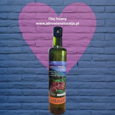 Olej lniany tłoczony na zimno