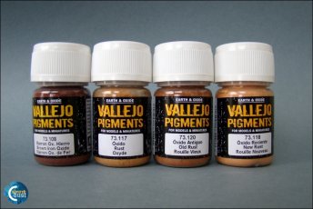 Vallejo pigmenty, modelarstwo