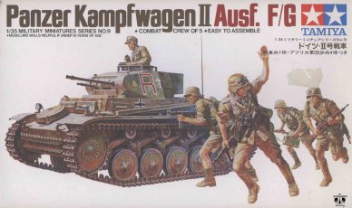 Model Tamiya Panzer