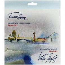 Białe Noce kredki akwarelowe