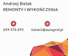 REMONTY I WYKOŃCZENIA Andrzej Bielak