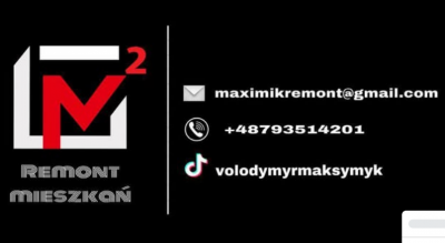 M2 REMONTY I WYKOŃCZENIA Volodymyr Maksymyk