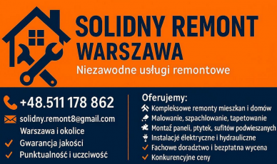 SOLIDNY REMONT WARSZAWA Vladyslav Shemet