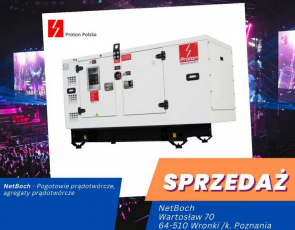 Agregat prądotwórczy 30 kW -Proton ZPP 30 DIESEL + Automatyka