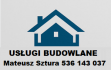 USŁUGI BUDOWLANE Sztura Mateusz