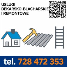 USŁUGI DEKARSKO-BLACHARSKIE I REMONTOWE Sławomir Romaniuk