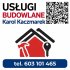 USŁUGI BUDOWLANE Karol Kaczmarek