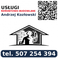 USŁUGI REMONTOWO-BUDOWLANE Andrzej Kozłowski